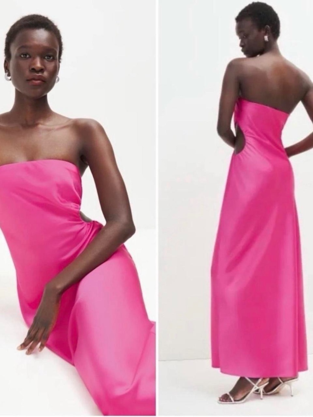 Reformation Joana Silk Maxi Dress